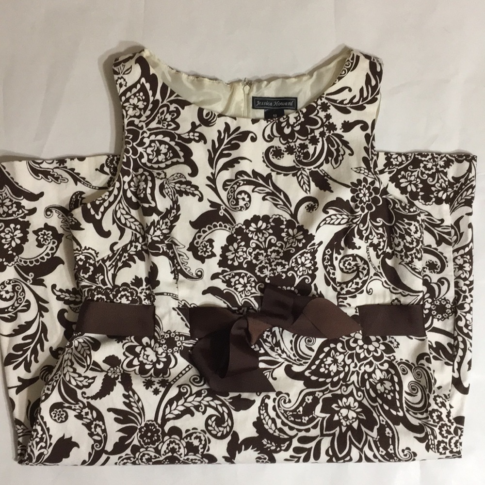 Jessica Howard - Juniors lined dress